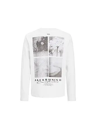 JACK & JONES | T-shirt à manches longues garçon JCOPOINT | weiss